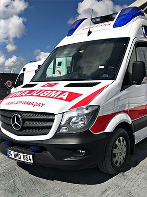 özel ambulans bodrum