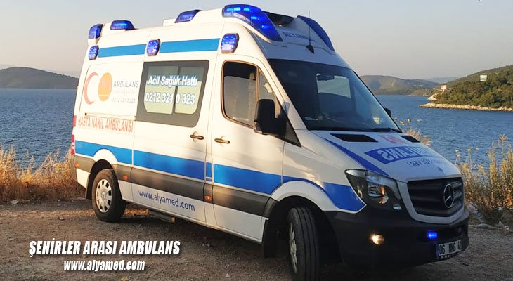 şehirler arası özel ambulans