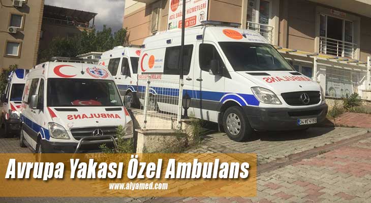 avrupa yakası özel ambulans